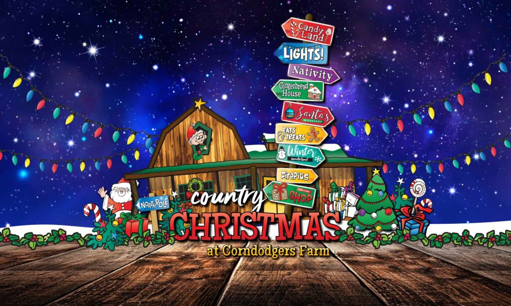 Country Christmas CornDodgers Farm